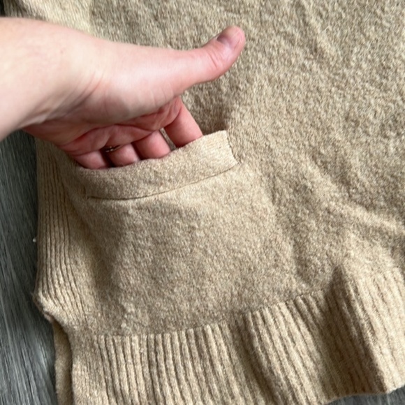 JCREW wool alpaca blend‎ sweater with pockets - Picture 2 of 6